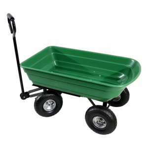 Storr 4 Wheel Garden Trolley Tipping Body 250kg Capacity